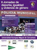 II JORNADAS DEPORTE, IGUALDAD Y VIOLENCIA DE GÉNERO