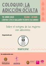 COLOQUIO: LA ADICCION OCULTA