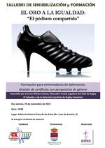 Talleres de formación y sensibilización en la igualdad en el deporte en colaboración con el Ayuntamiento de Laguna de Duero