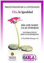 Antología literaria “Ella, la Igualdad”