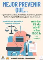 MEJOR PREVENIR QUE...